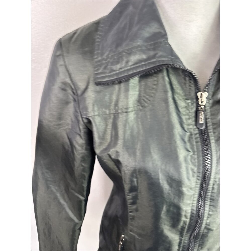Braetan Women's S Lightweight Mesh Lined Jacket‎ Green Sheen EUC - Picture 5 of 9
